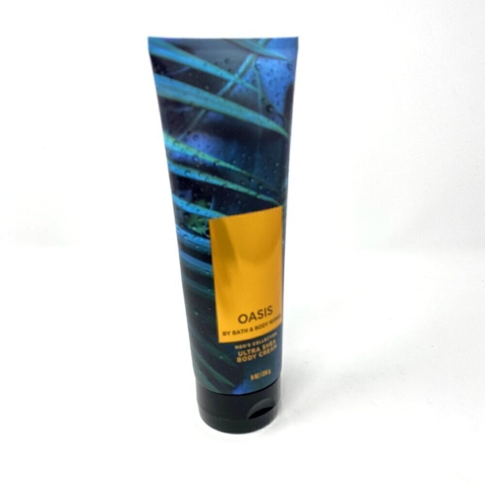 Bath & Body Works Men's Oasis Body Cream Ultra Shea 8 Oz